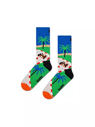 HAPPY SOCKS | Herren Socken RACING 41-46 green | 